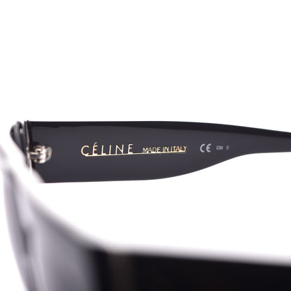Celine Polarized ZZ Top Sunglasses CL 41756/S Black 6 of 7