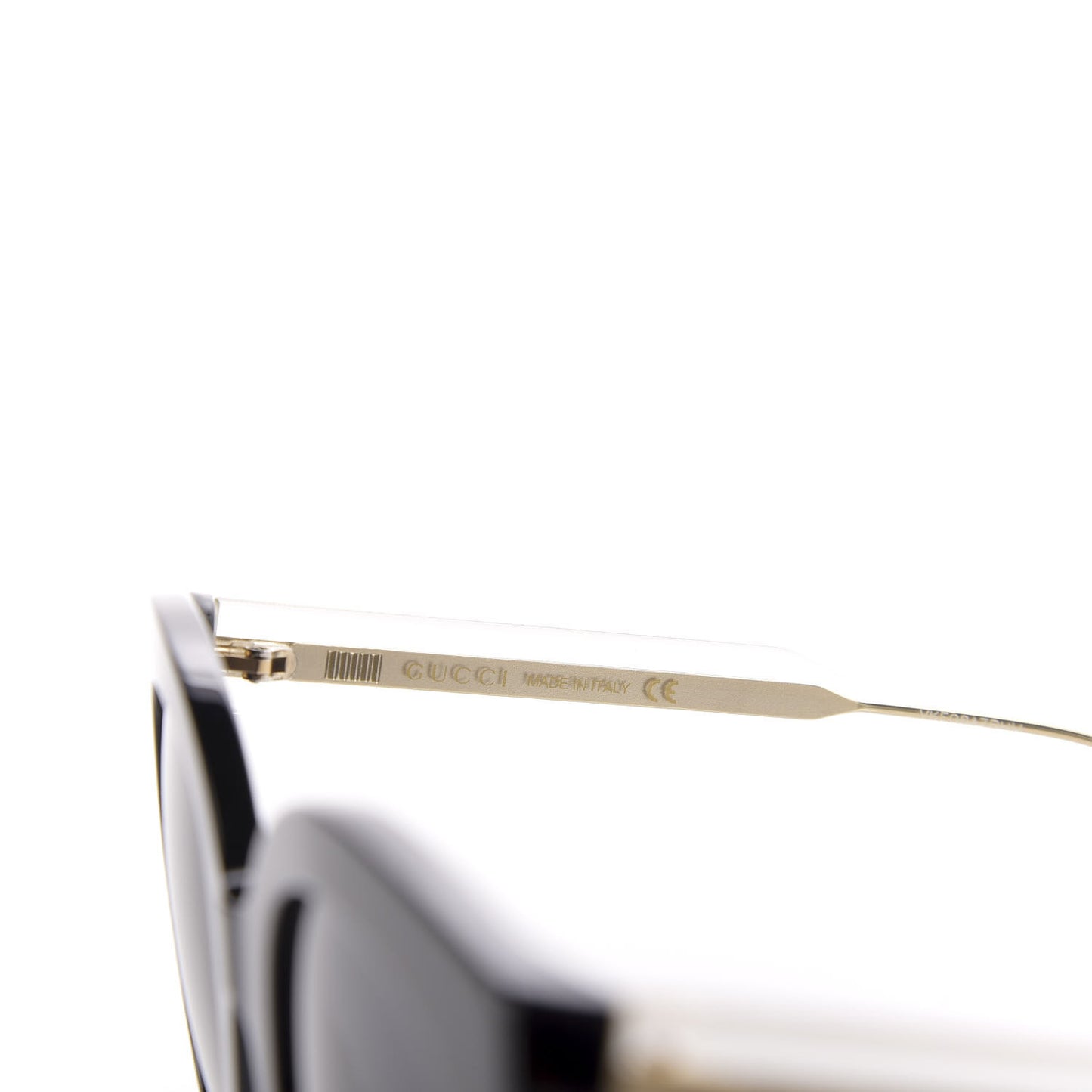 Acetate Crystal Sunglasses GG0564S Black Grey