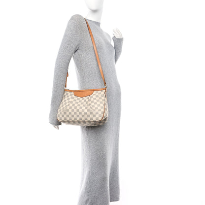 Louis Vuitton Damier Azur Siracusa PM 2 of 9