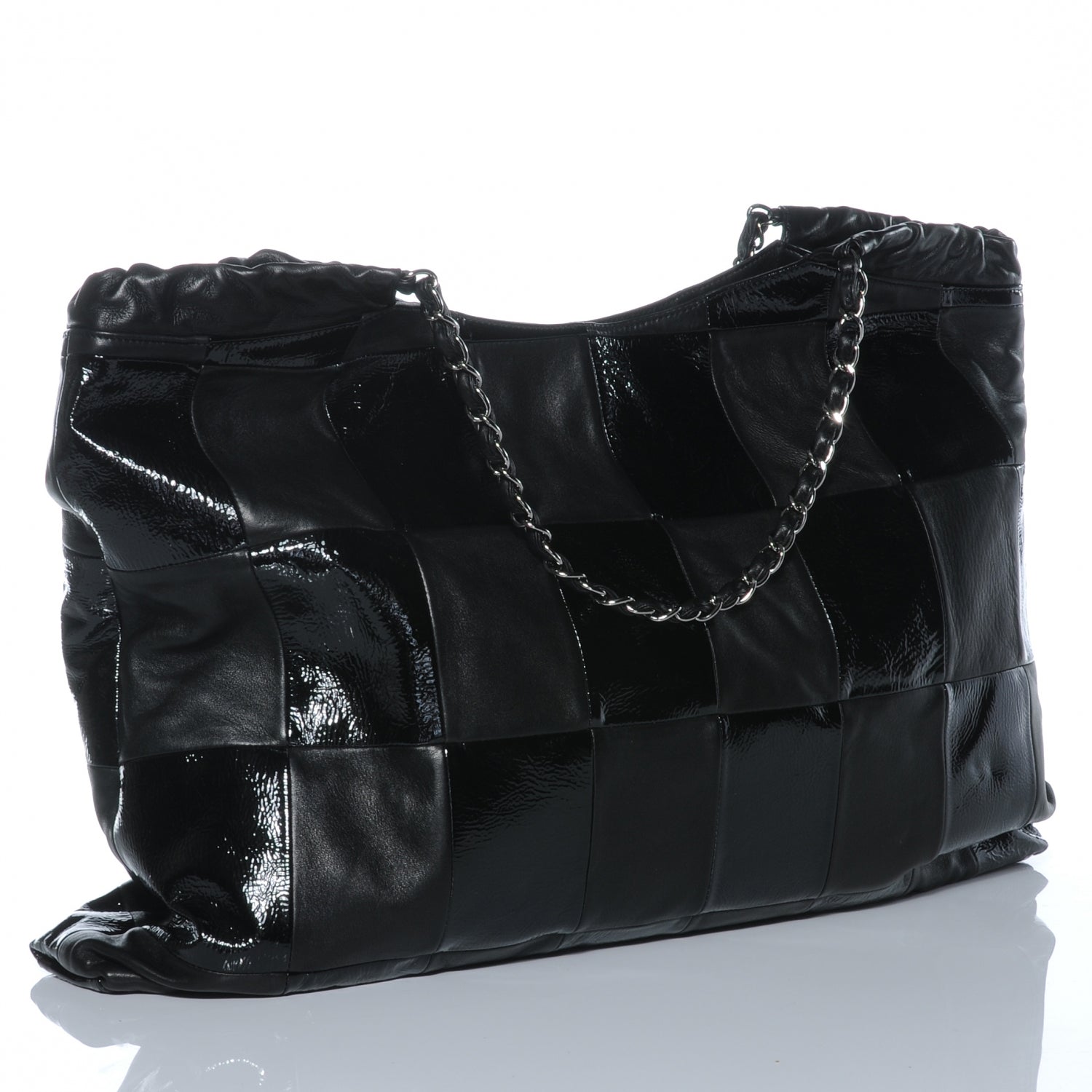 Chanel Patent Patchwork Brooklyn Large Cabas Tote 3 of 7