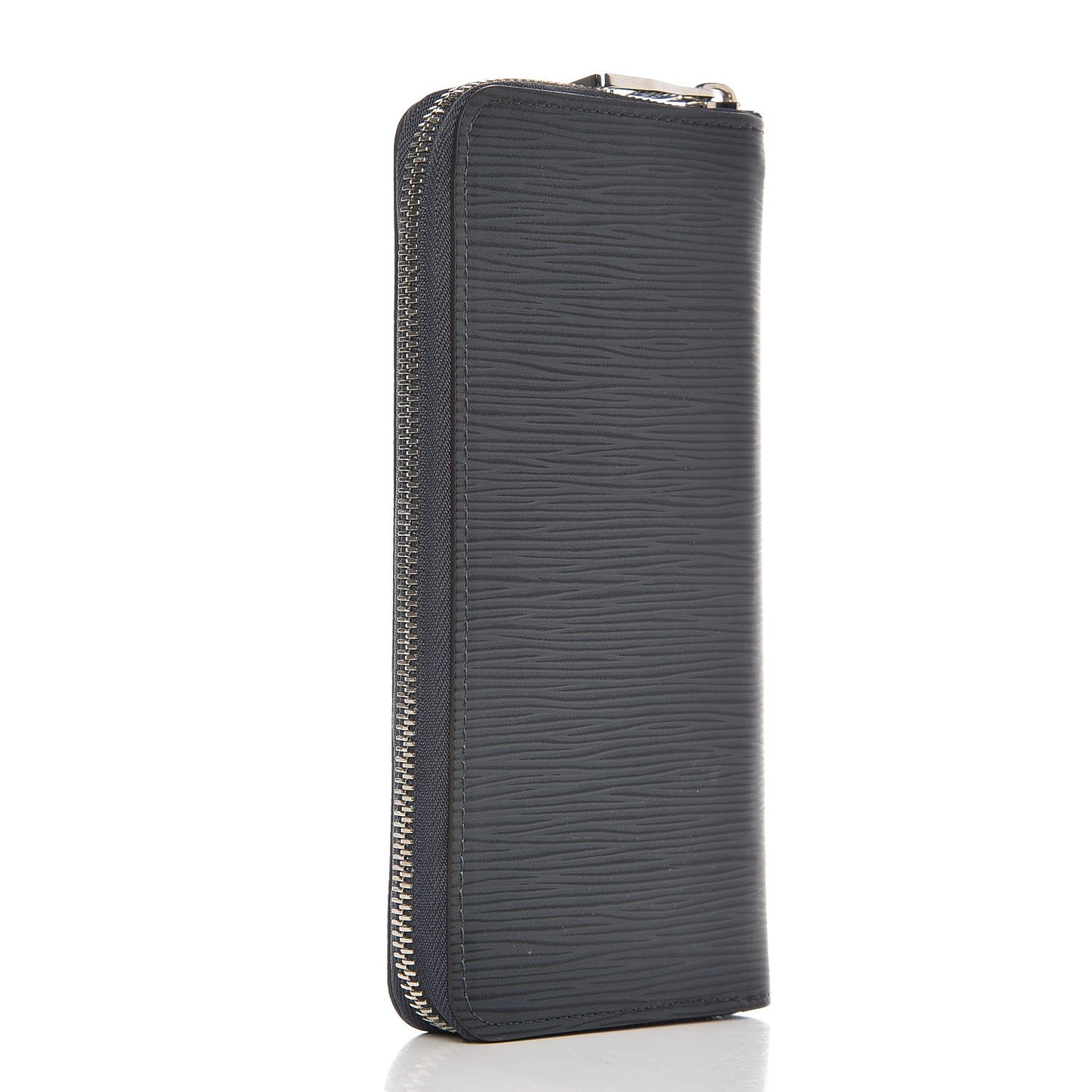 Epi Zippy Veritcal Wallet Blue Marine