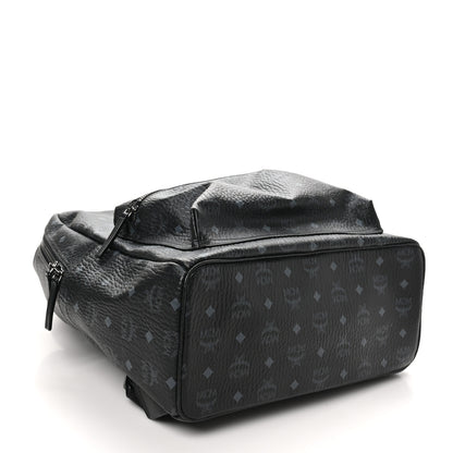 MCM Visetos Large Stark Backpack Black 4 of 9