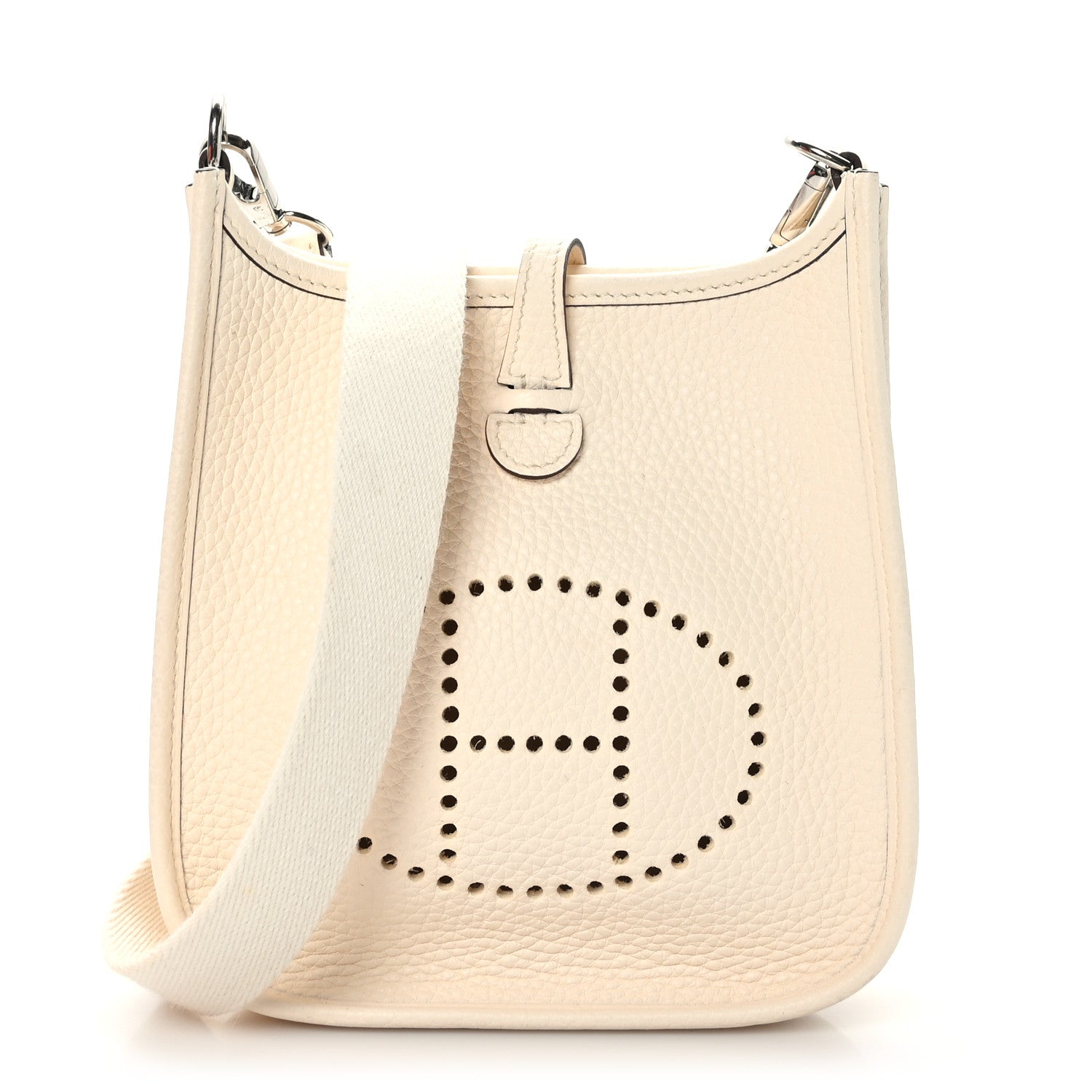 Hermes Taurillon Clemence Amazone Evelyne TPM Nata 1 of 10