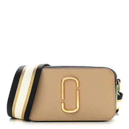 Marc Jacobs Saffiano Small Snapshot Camera Bag Sand Castle Multicolor 1 of 10