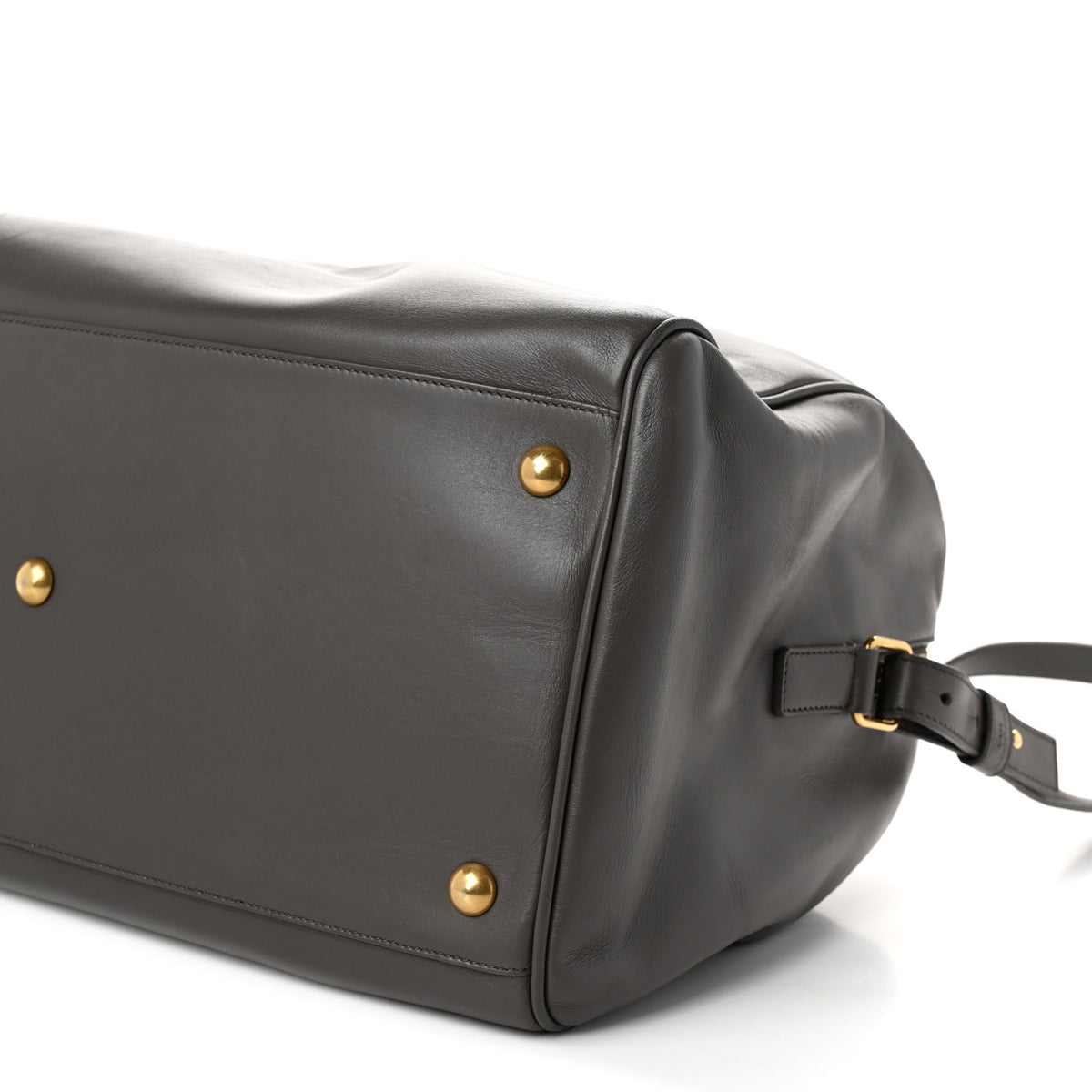 Saint Laurent Calfskin Classic Duffle 12 Earth 10 of 10