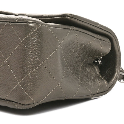 Chanel Iridescent Caviar Quilted Mini Rectangular Flap Bronze 10 of 10