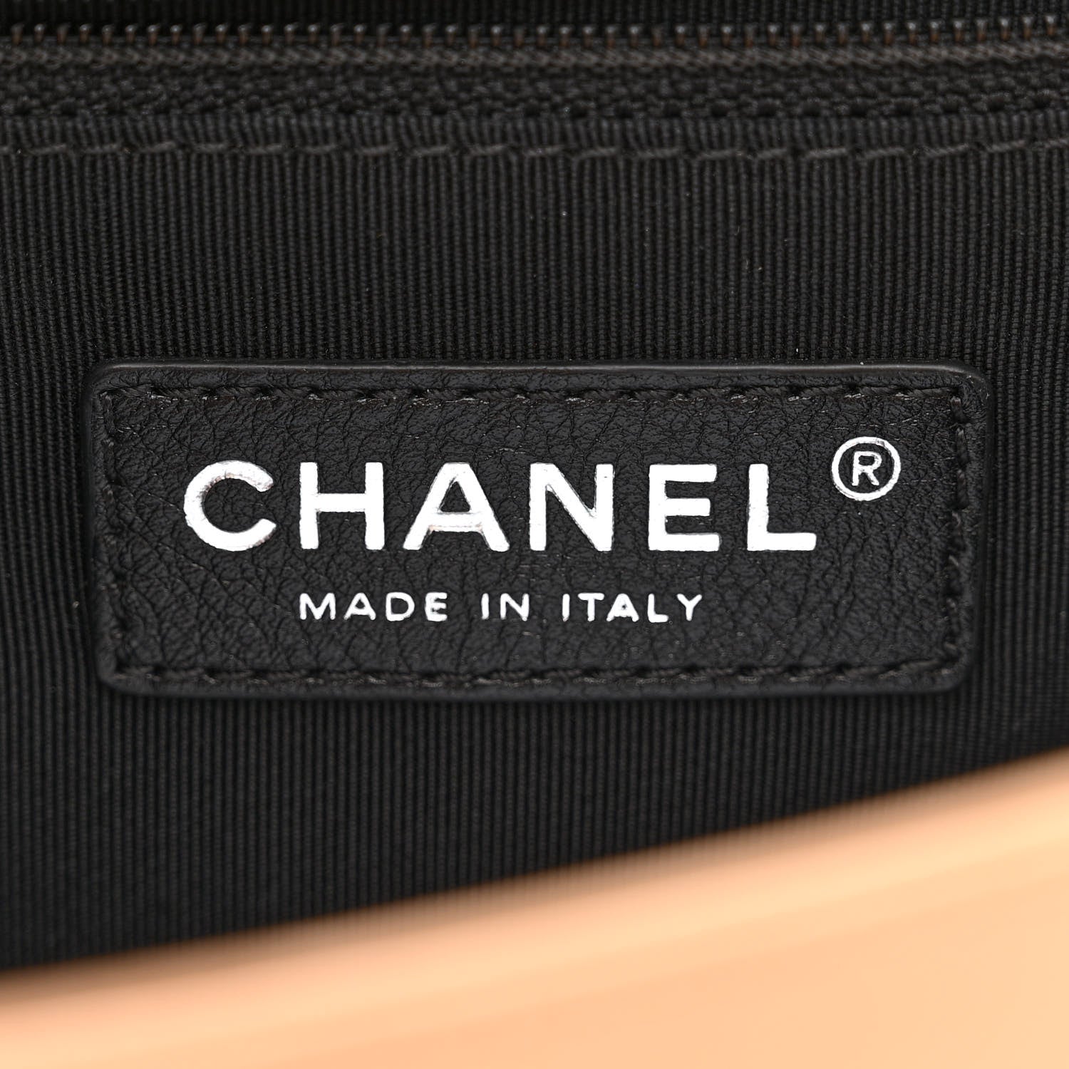 Chanel Glazed Calfskin Medium Boy Flap Dark Beige 6 of 11