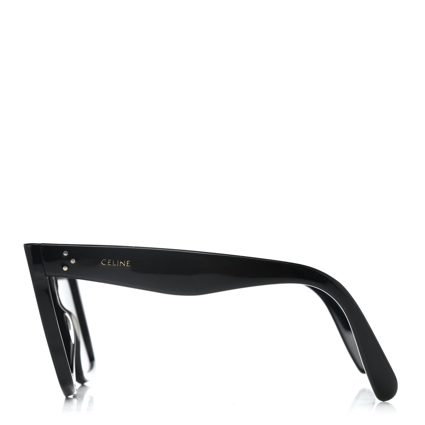 Acetate Polarized Oversized Sunglasses CL4055IN Black