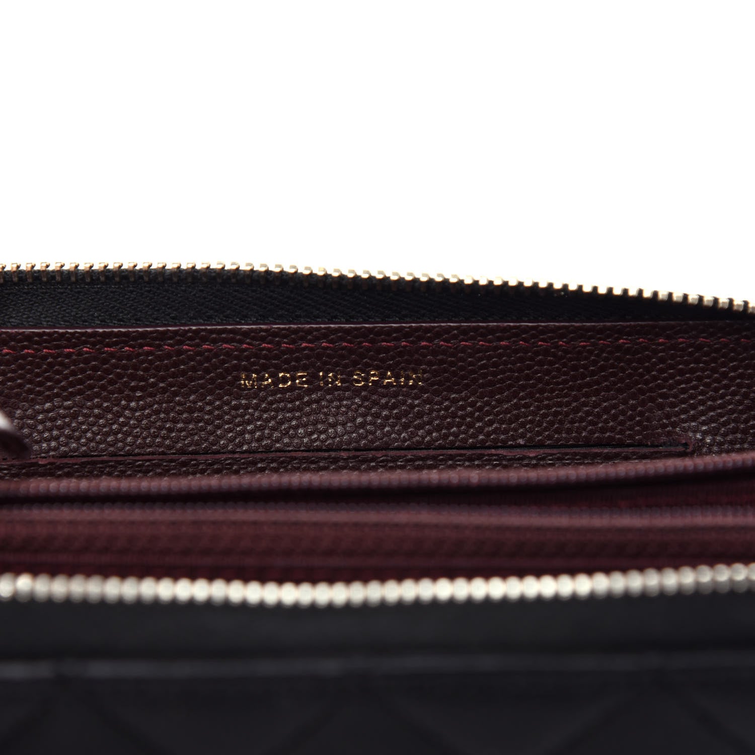 Chanel Caviar Quilted Medium Zip Around Wallet Black 7 of 11
