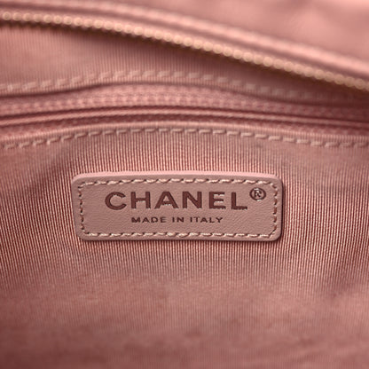 Chanel Aged Calfskin Quilted Medium Gabrielle Hobo Pink 6 of 9