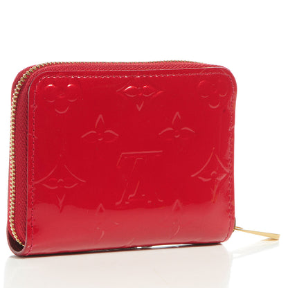 Louis Vuitton Vernis Zippy Coin Purse Pomme D'Amour 10 of 14