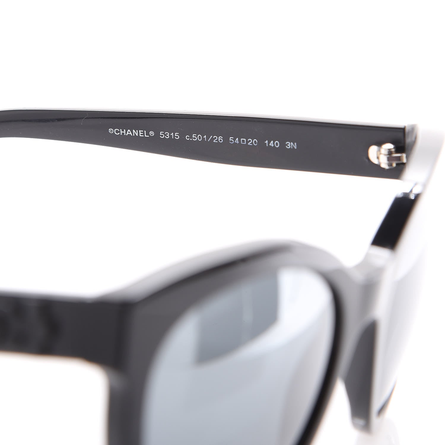 Chanel Pantos Signature CC Sunglasses 5315 Black 5 of 8
