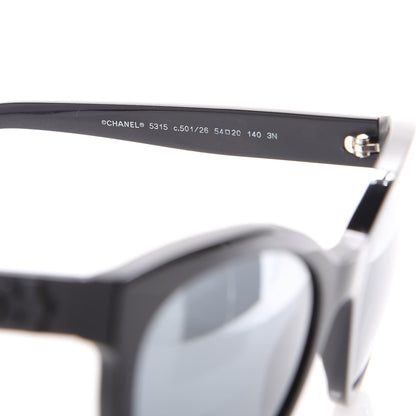 Chanel Pantos Signature CC Sunglasses 5315 Black 5 of 8