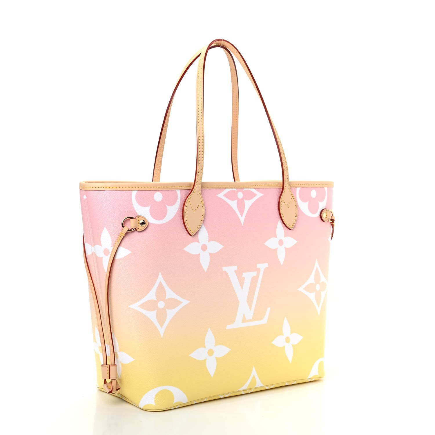 Louis Vuitton Monogram Giant By The Pool Neverfull MM Light Pink 3 of 9
