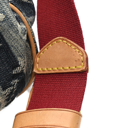 Louis Vuitton Denim Raye Porte Epaule MM 19 of 21