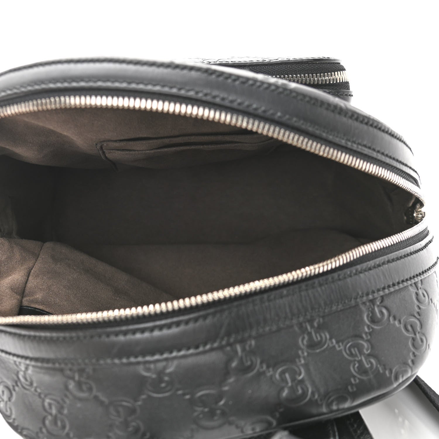 Gucci Guccissima Signature Small Day Backpack Black 5 of 12