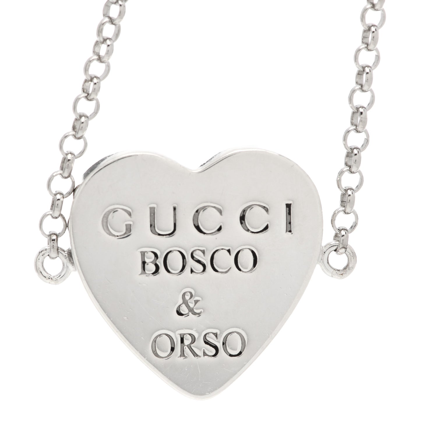 Sterling Silver Black Spinel Enamel Heart Bosco Orso Bracelet