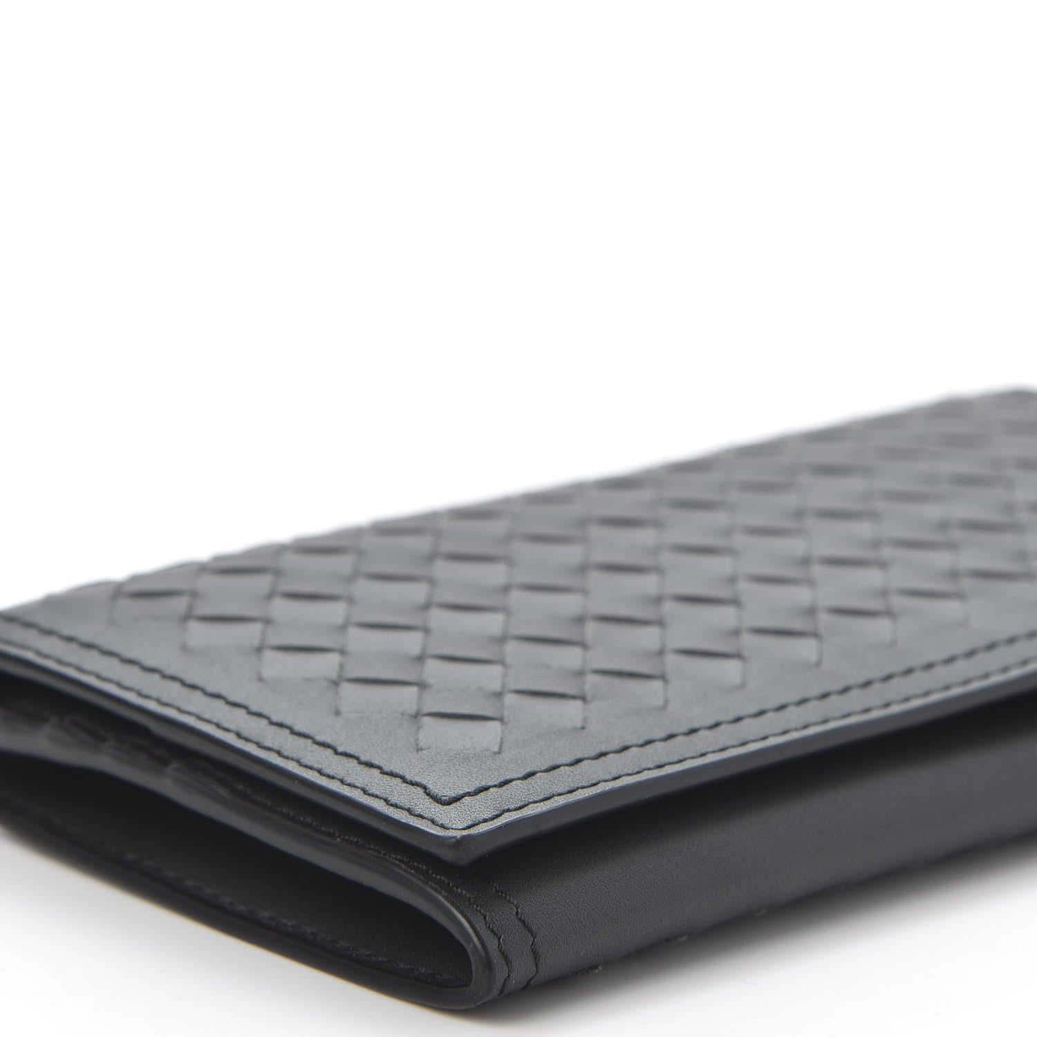 Bottega Veneta Nappa Intrecciato Continental Flap Wallet Ardoise 5 of 9