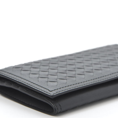 Bottega Veneta Nappa Intrecciato Continental Flap Wallet Ardoise 5 of 9