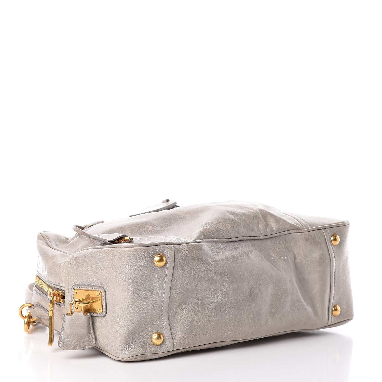 Prada Vitello Shine Bauletto Nube 4 of 18