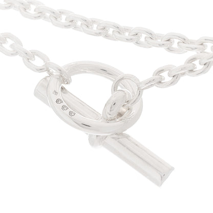 Hermes Sterling Silver Farandole Necklace 80 4 of 6