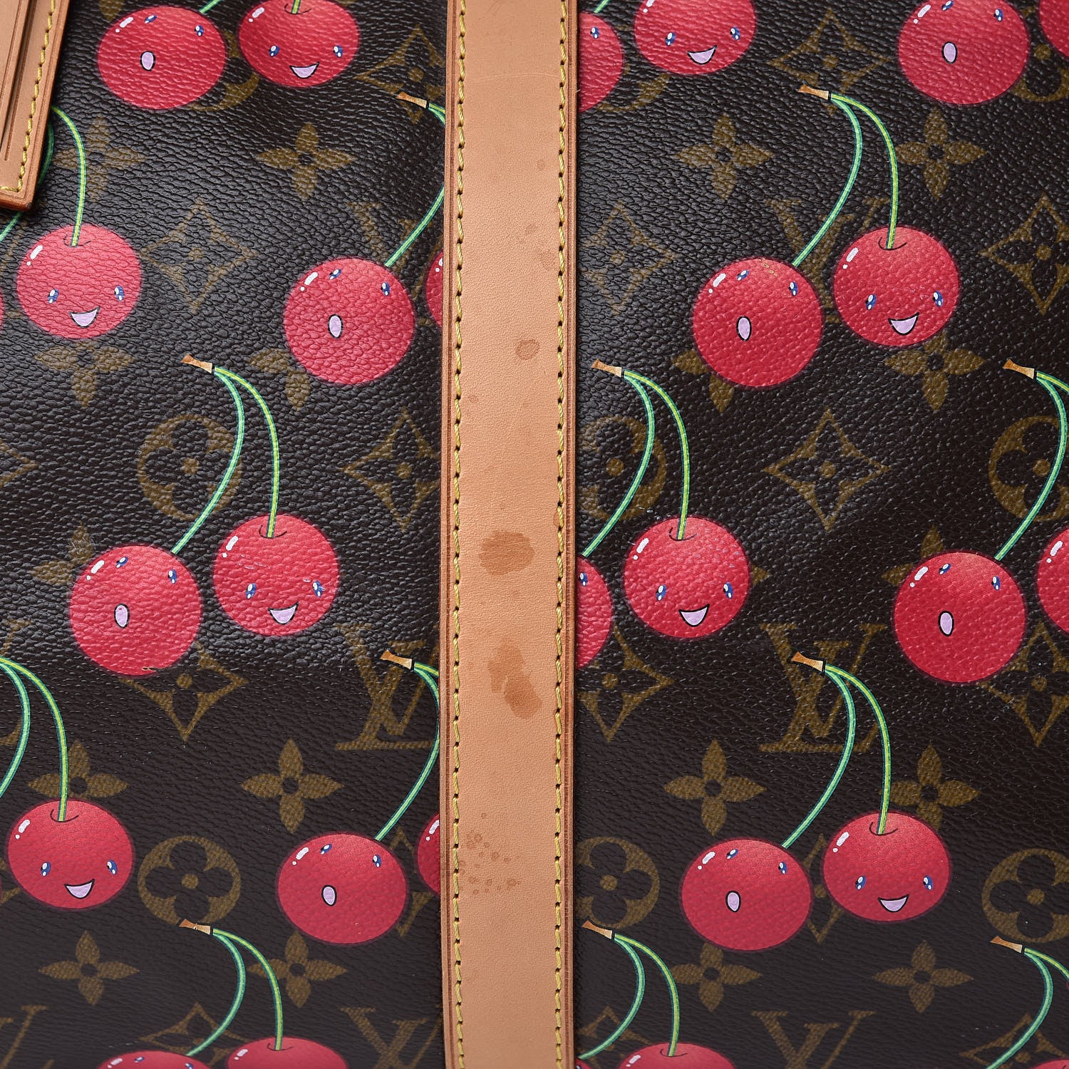Louis Vuitton Monogram Cerises Keepall 45 17 of 18
