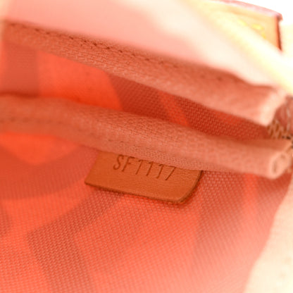 Louis Vuitton Damier Azur Tahitienne Mini Pochette Accessories 6 of 7