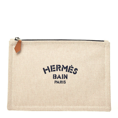Hermes Toile Small Bain New Yachting Case Marine 1 of 7