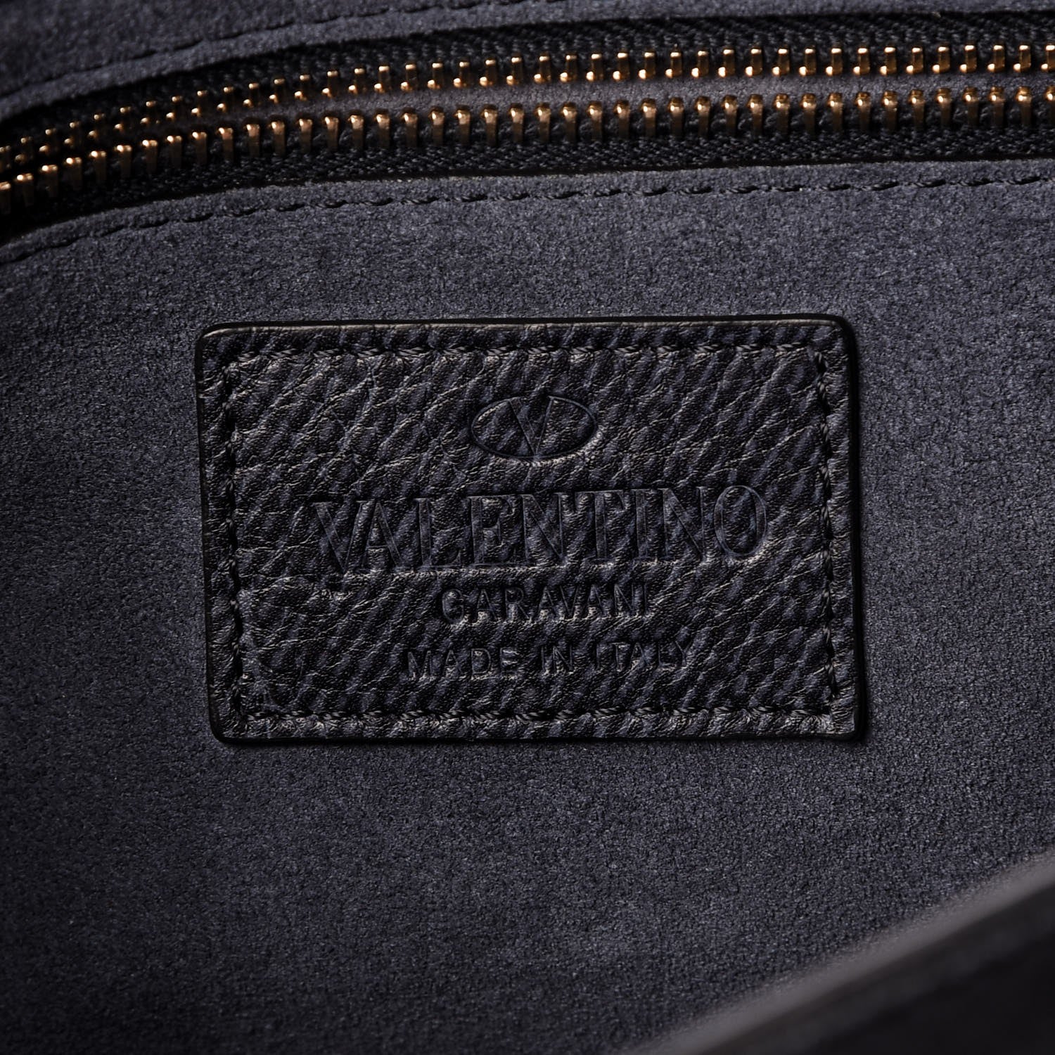 Valentino Garavani Pebbled Calfskin Medium Rockstud Flap Saddle Bag Deep Denim 6 of 7