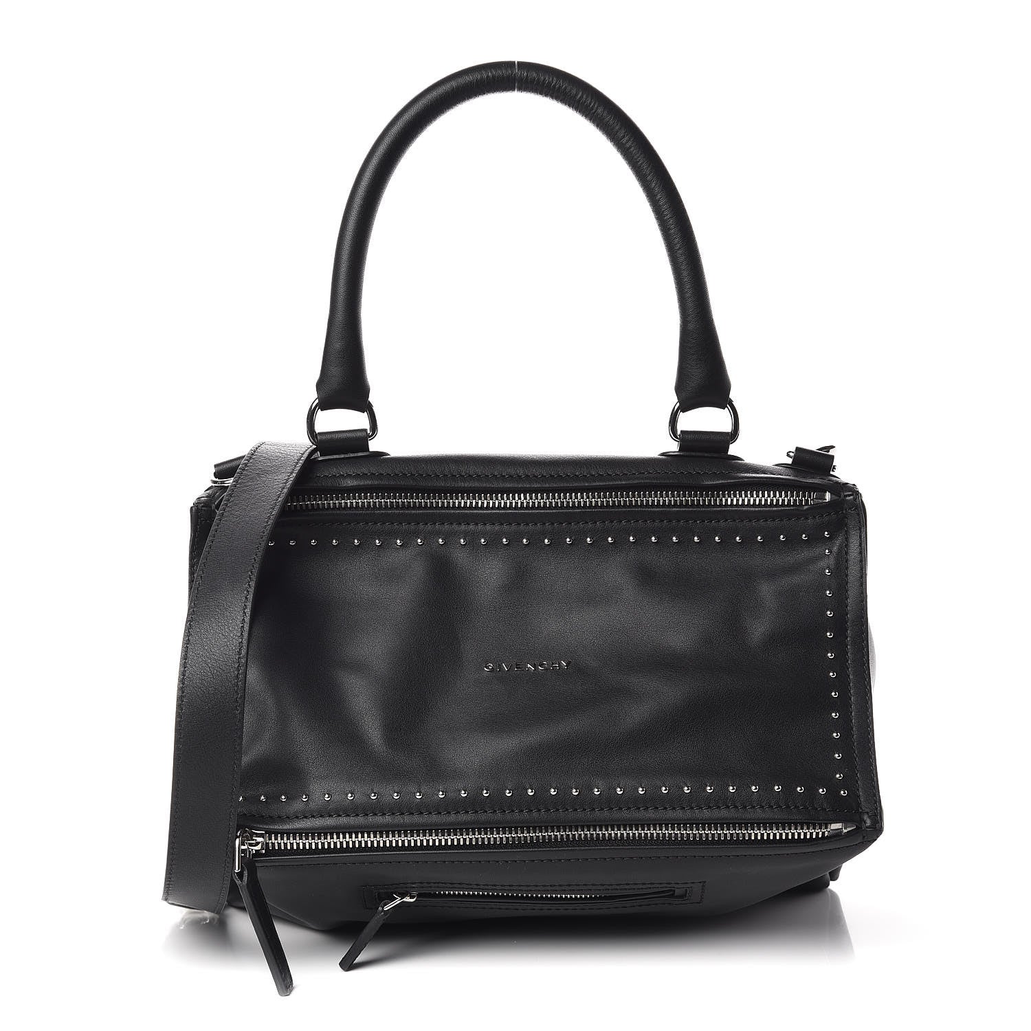 Givenchy Calfskin Studded Medium Pandora Black 1 of 12