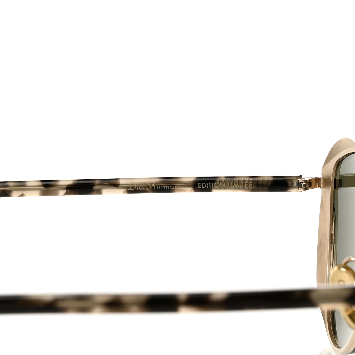 Christian Dior Round Mirrored Murmure Sunglasses Havana 5 of 7