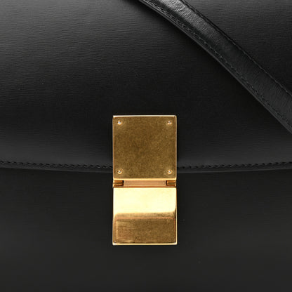 Celine Box Calfskin Medium Classic Box Flap Bag Black 9 of 11