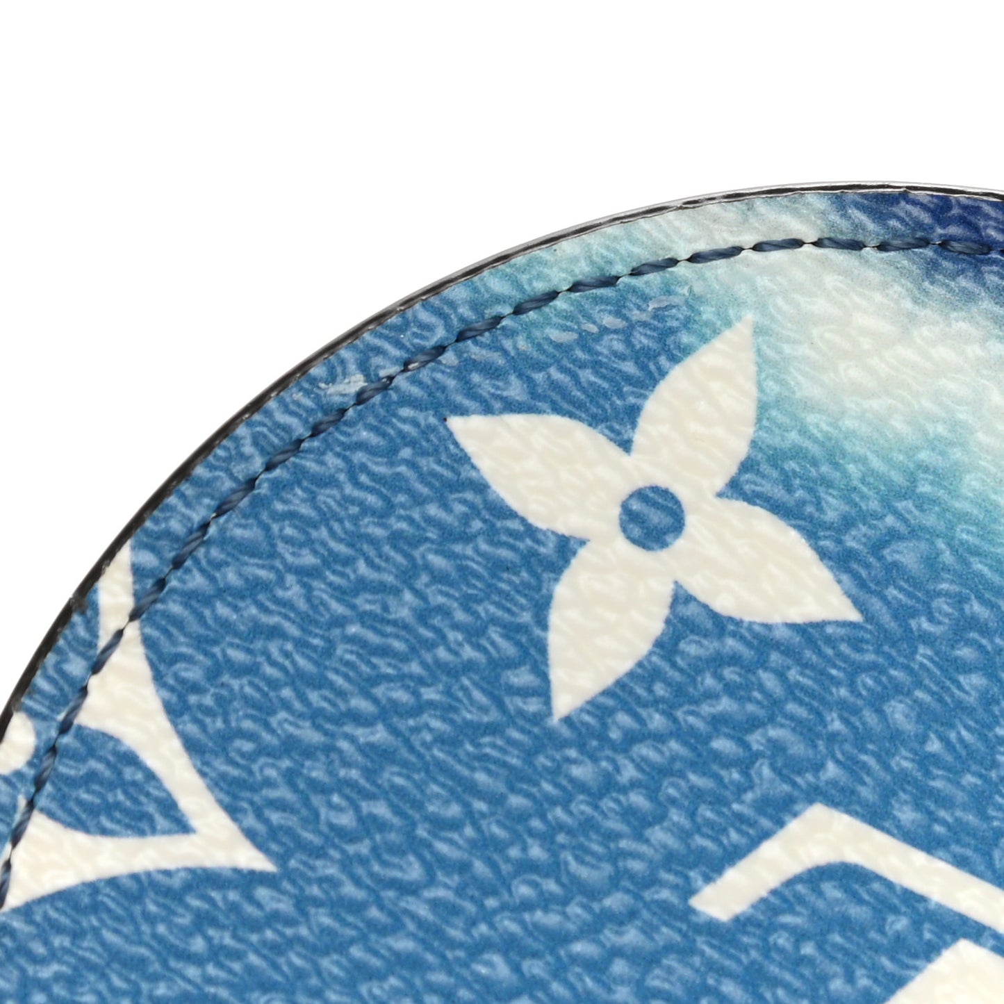 Monogram Escale Bag Charm Key Holder Blue