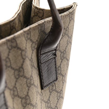 Gucci GG Plus Monogram Small Vertical Tote Dark Brown 10 of 13