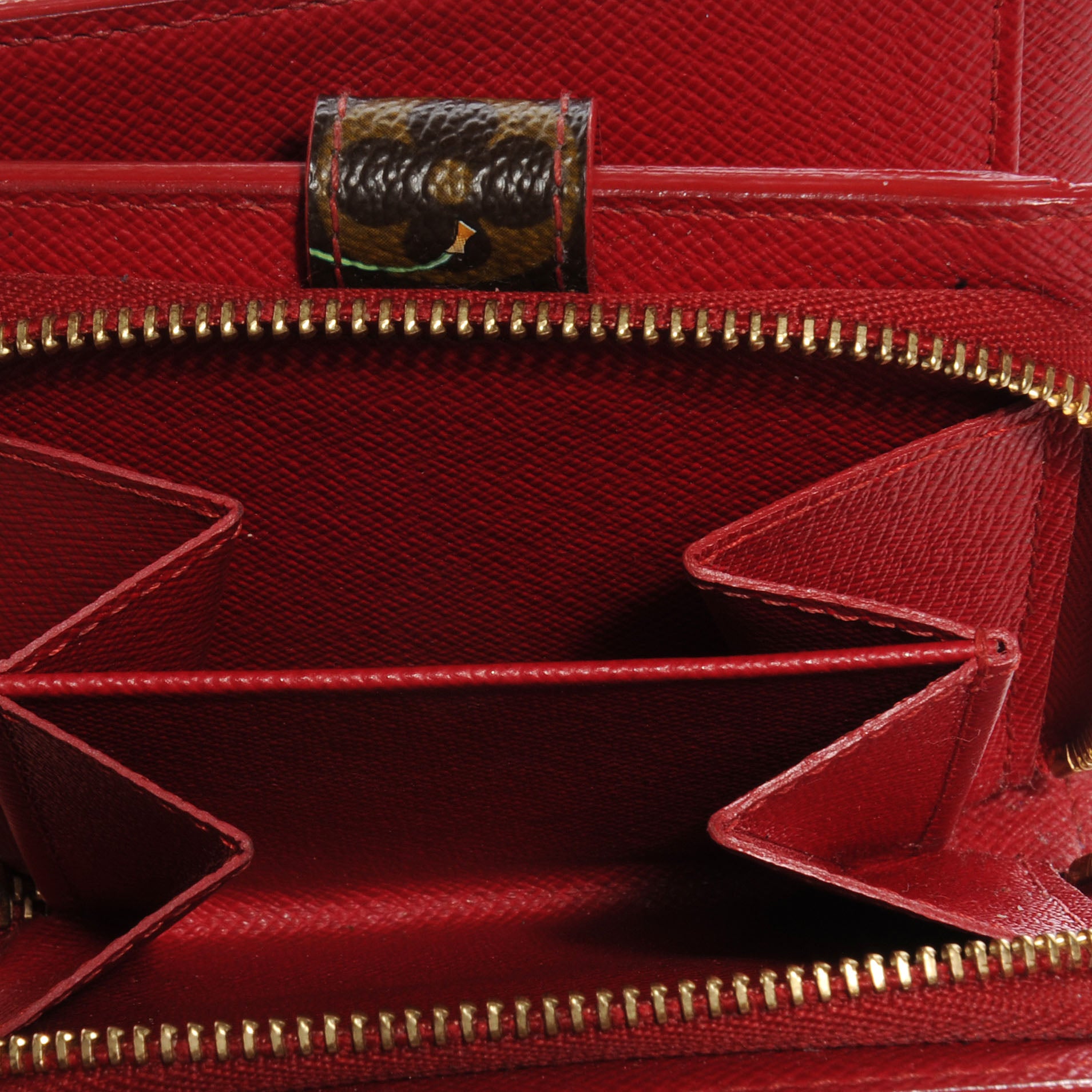 Louis Vuitton Monogram Cerises Compact Zippe Wallet 8 of 9