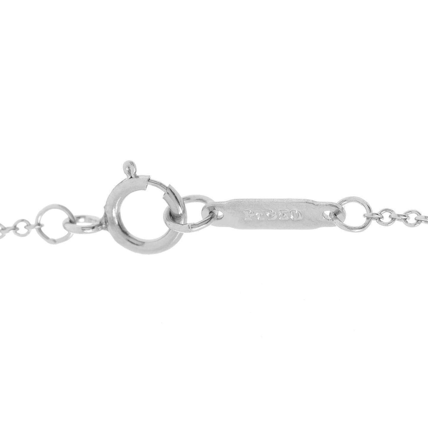 Platinum Diamond Medium Cross Pendant Necklace