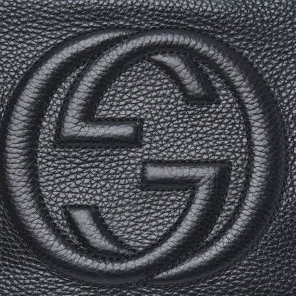 Gucci Pebbled Calfskin Small Soho Disco Bag Black 10 of 11