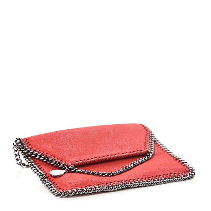 Stella McCartney Shaggy Deer Mini Falabella Crossbody Bag Cherry 4 of 13