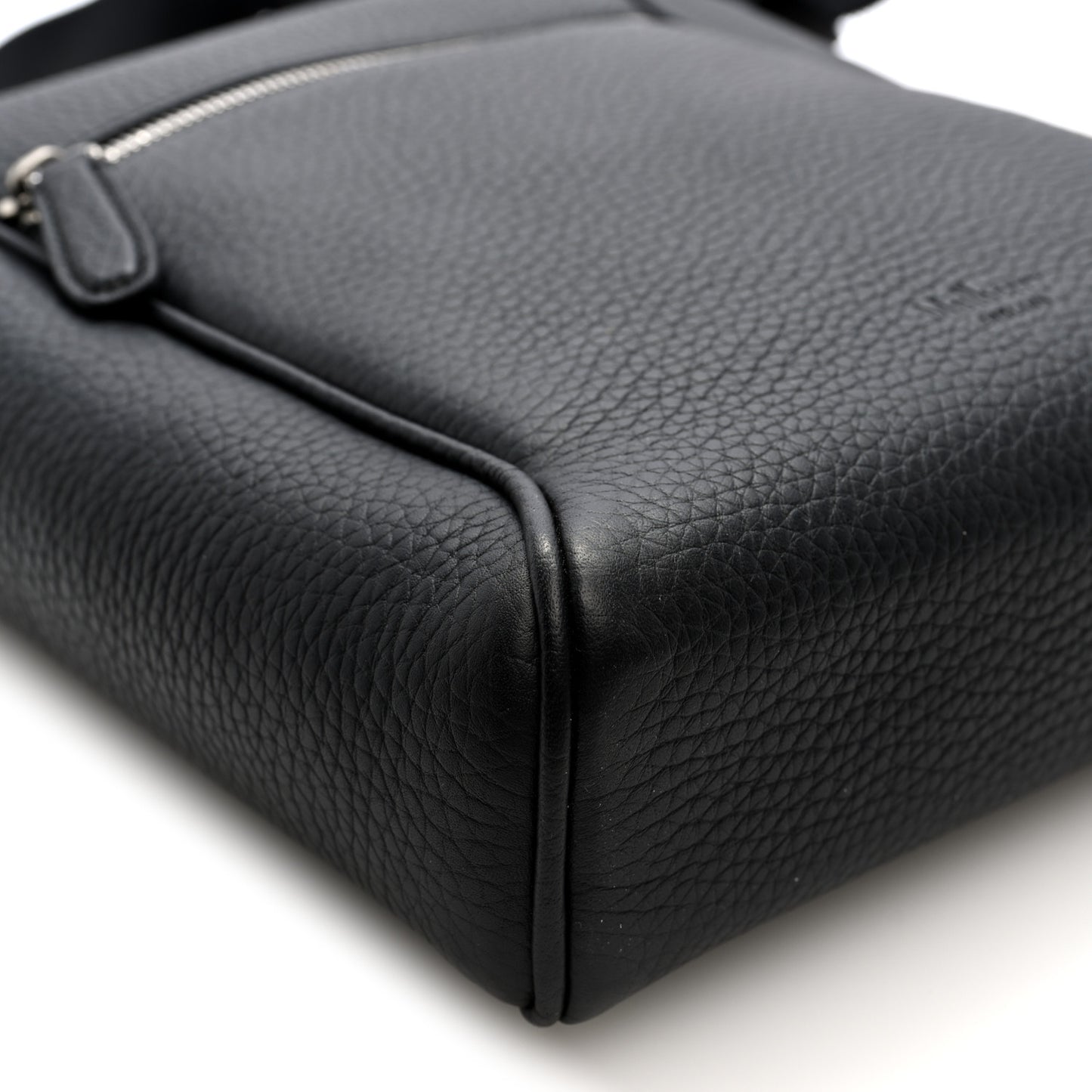 Heavy Grain Small Urban Messenger Black