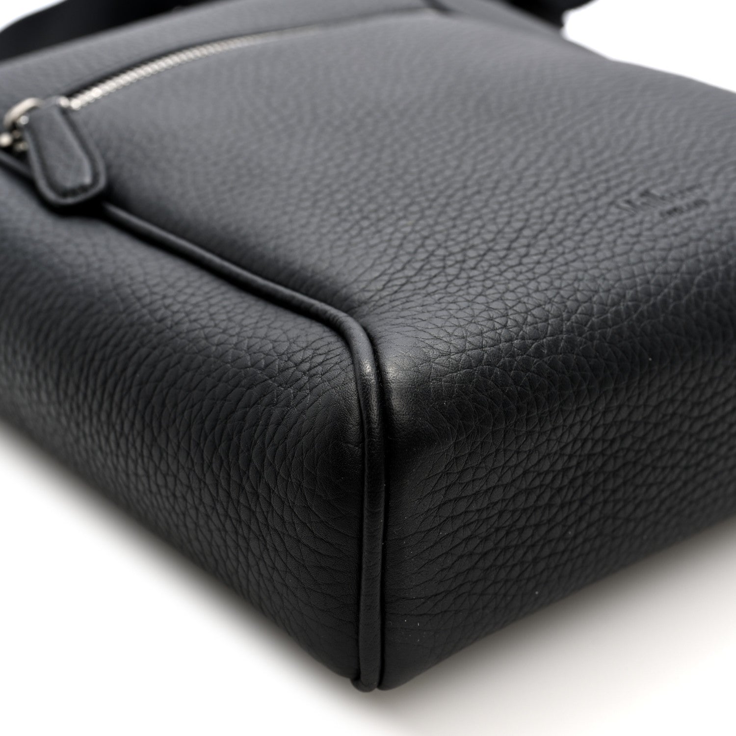 Mulberry Heavy Grain Small Urban Messenger Black 8 of 9