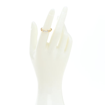 David Yurman 18K Yellow Gold Diamond Petite Helena Wrap Ring 49 5 2 of 4