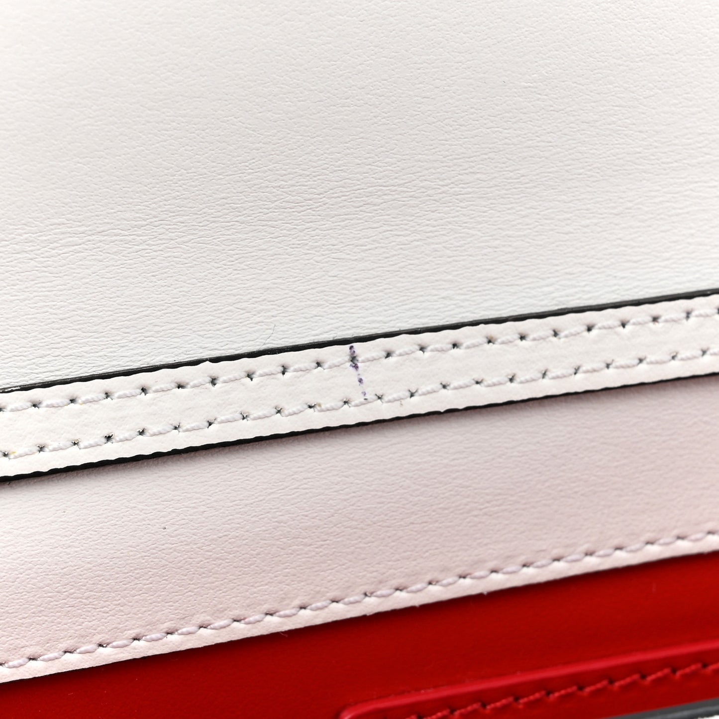 Calfskin Loubi54 Crossbody Clutch White