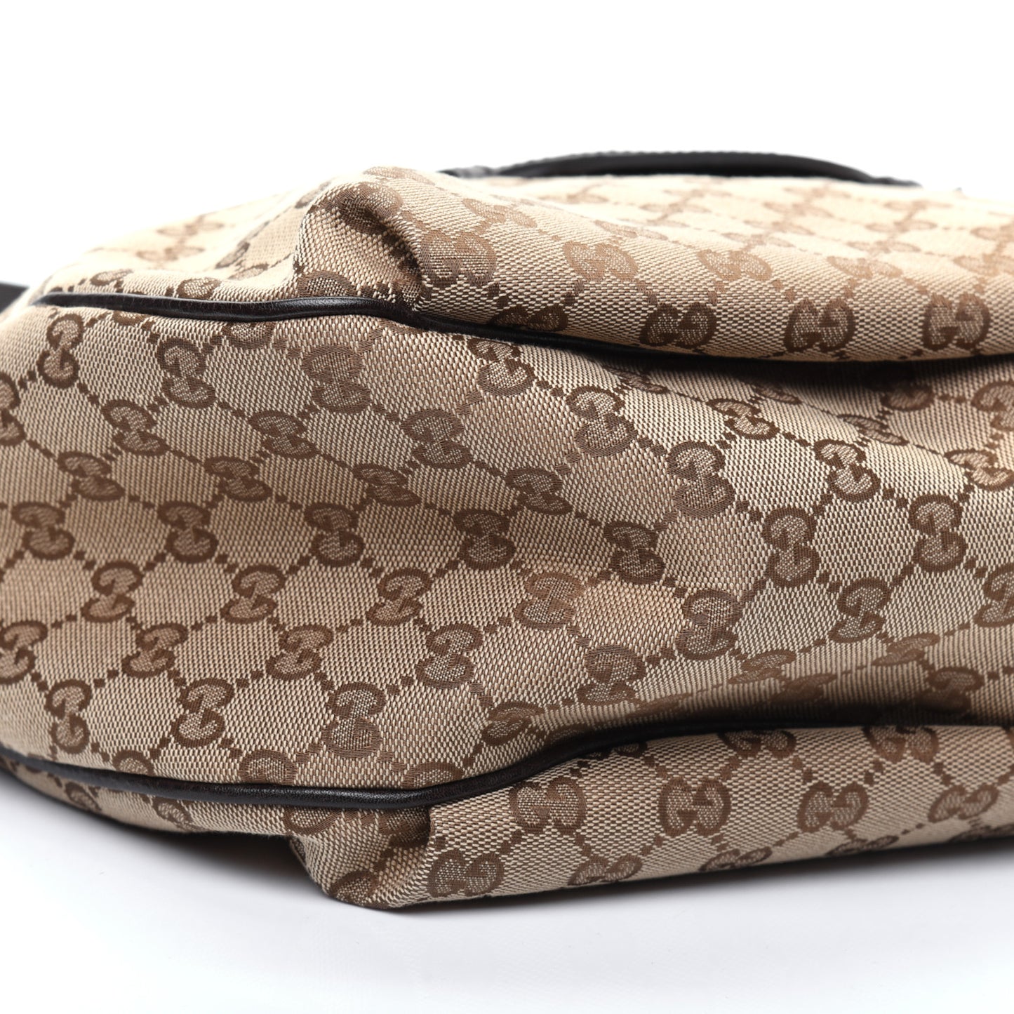 Monogram Web Medium Dressage Hobo Dark Brown