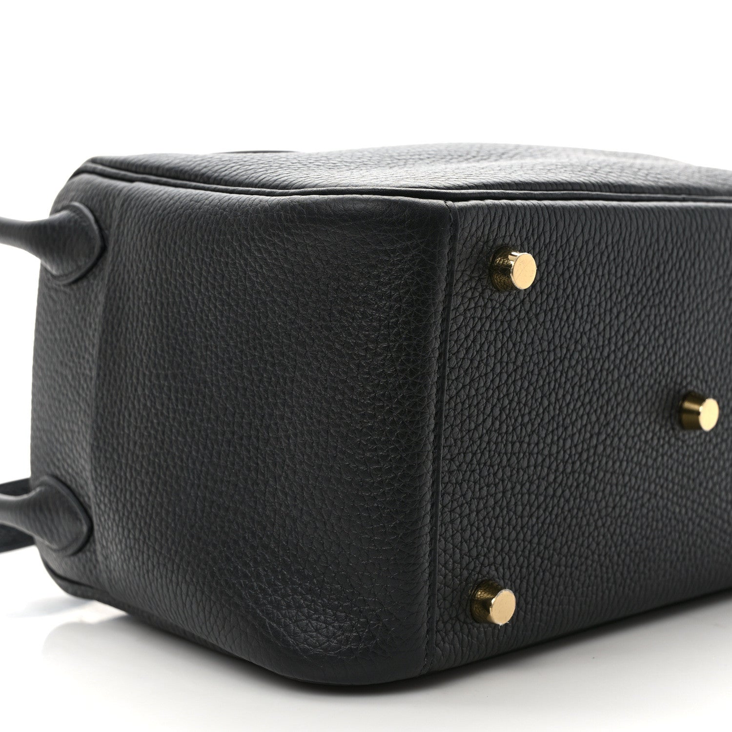 Hermes Taurillon Clemence Lindy 30 Black 7 of 10