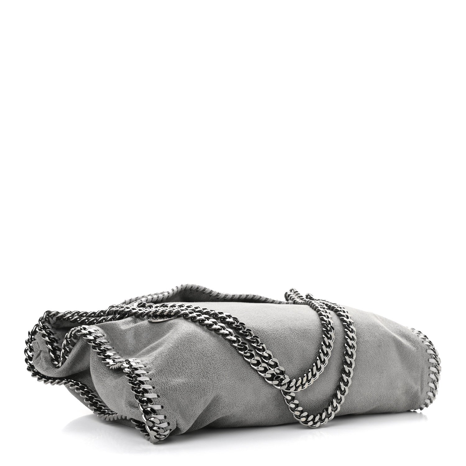 Stella McCartney Shaggy Deer Small Falabella Tote Light Grey 4 of 9