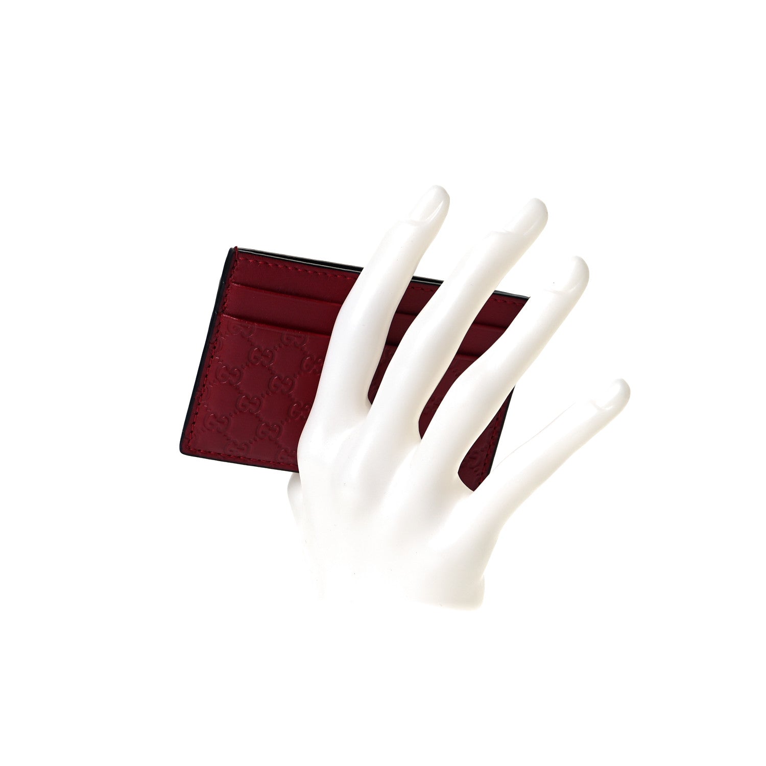 Gucci Microguccissima Card Holder Red 7 of 7