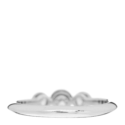 Tiffany Platinum Diamond Three Stone Milgrain Ring 52 6 4 of 5