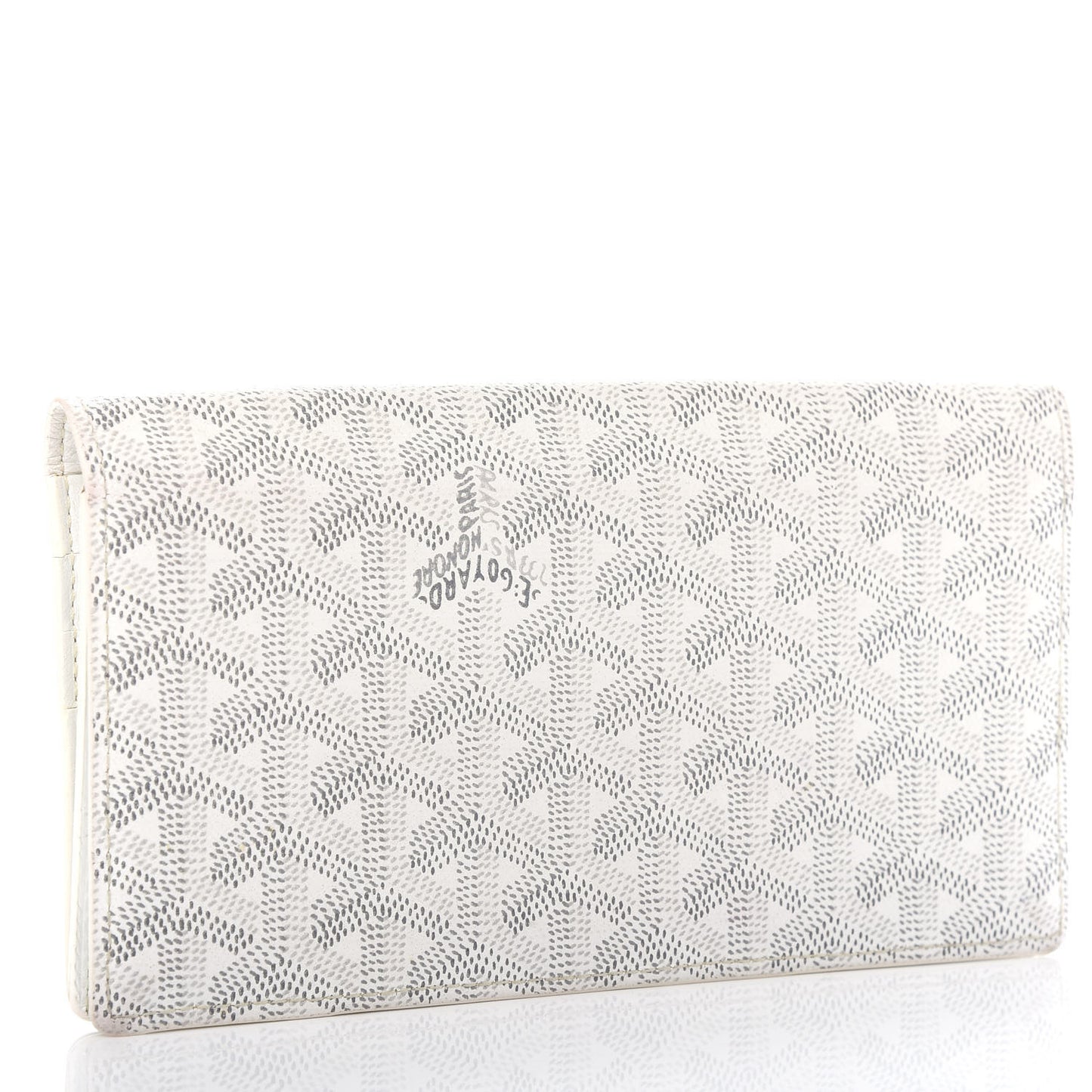 Goyardine Richelieu Wallet White