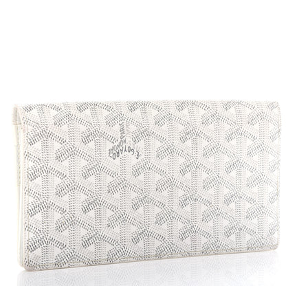 Goyard Goyardine Richelieu Wallet White 3 of 12