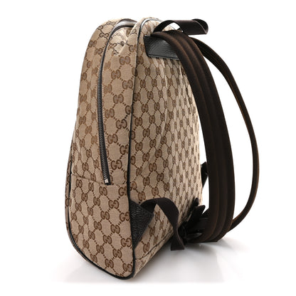 Gucci Monogram Travel Backpack Dark Brown 3 of 10